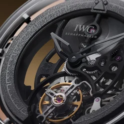 IWC Big Pilot’s Watch Shock Absorber Tourbillon XPL Skeleton Dial Watch, 44mm Best
