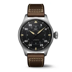 IWC Big Pilot’s Watch 43 Spitfire Black Dial Watch, 43mm Clearance