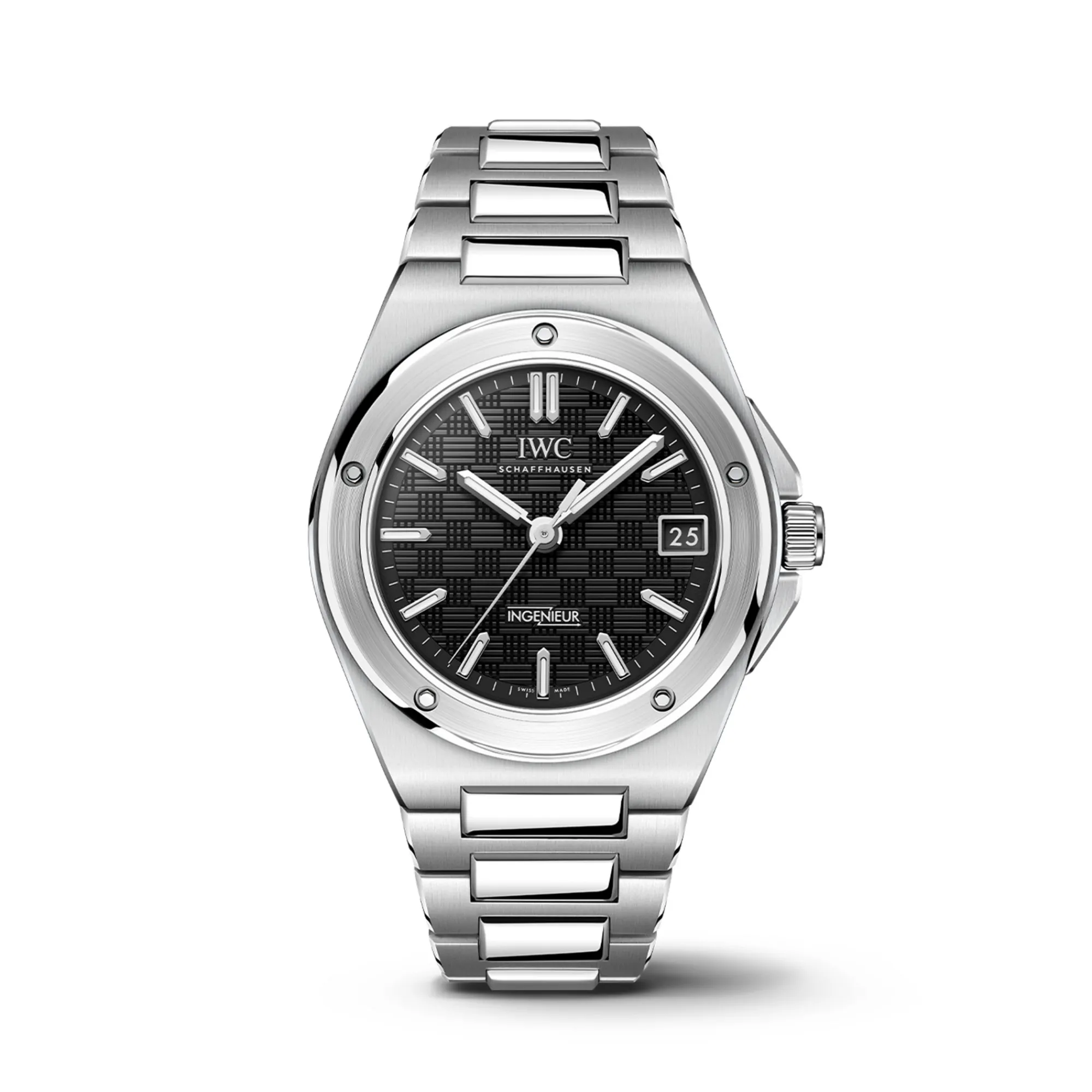 IWC Ingenieur Automatic 35 Black Dial Watch, 35.1mm New