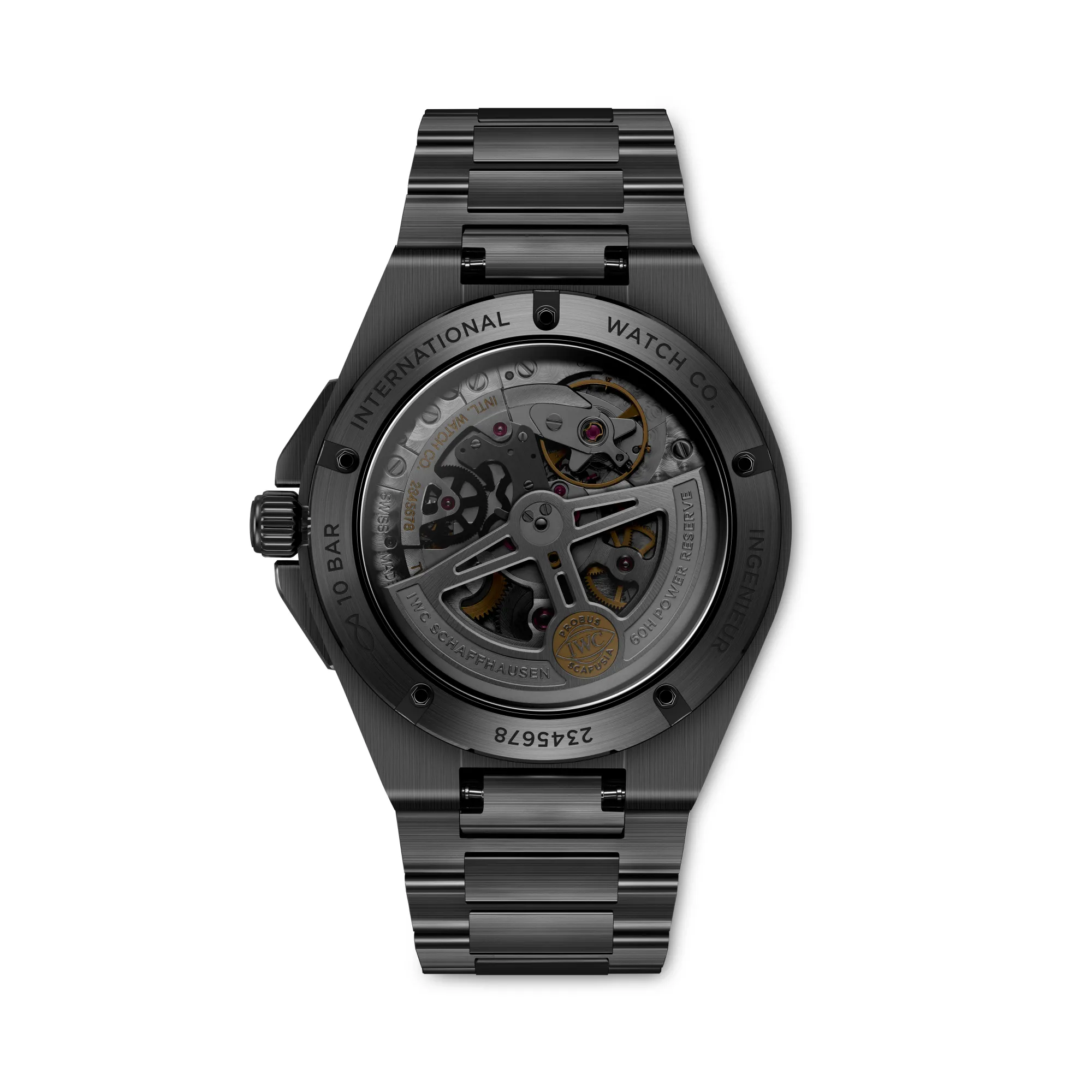 IWC Ingenieur Automatic Black Dial Watch, 42mm New