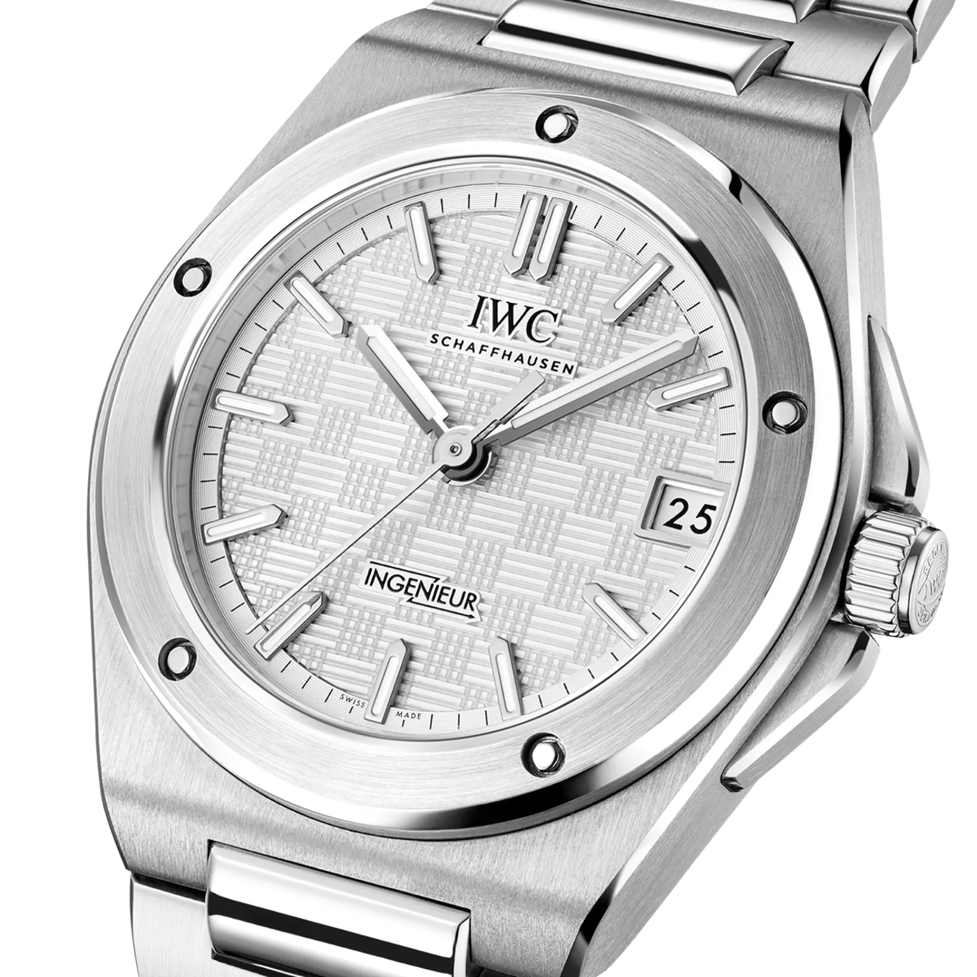 IWC Ingenieur Automatic 35 Silver Dial Watch, 35.1mm Online
