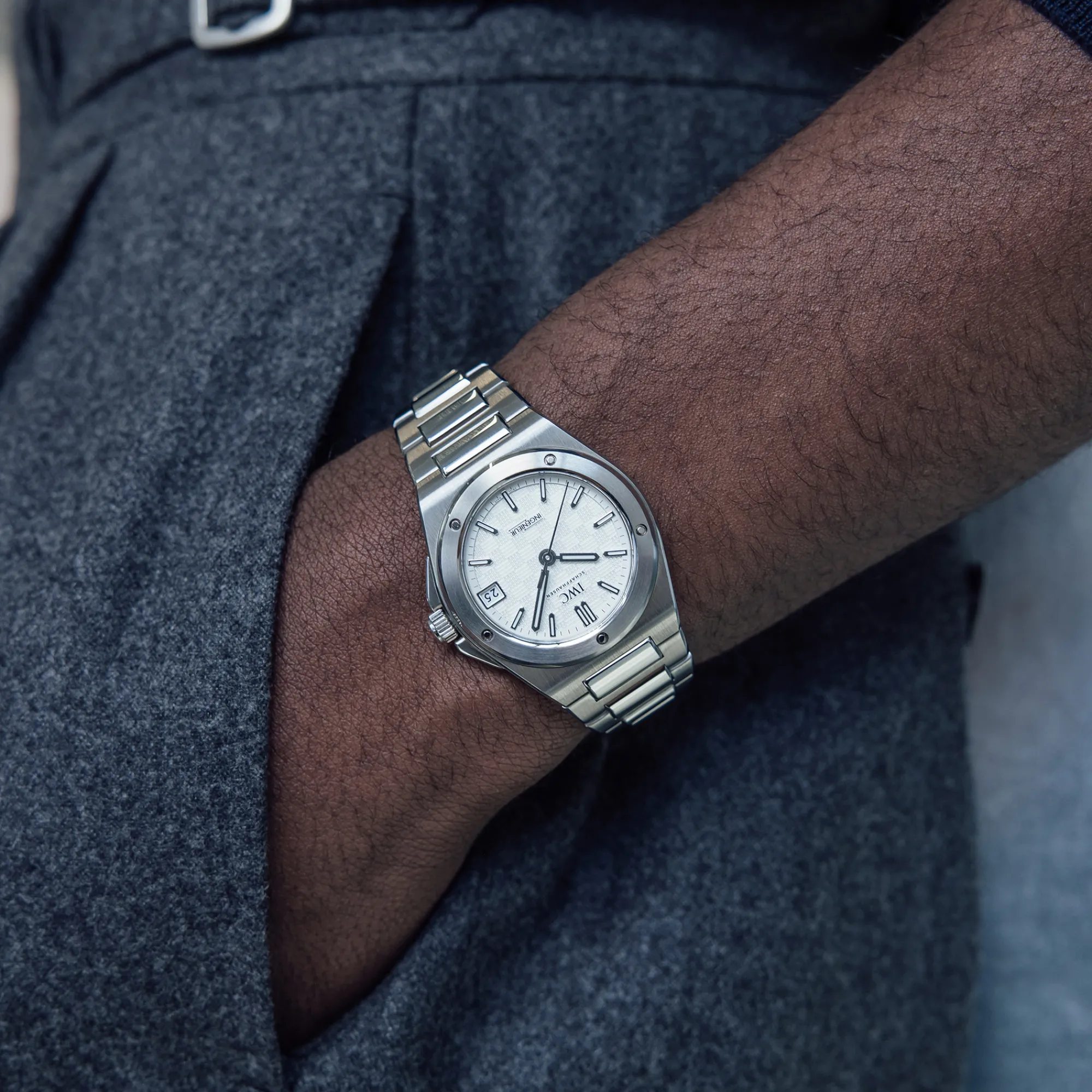 IWC Ingenieur Automatic 35 Silver Dial Watch, 35.1mm Online
