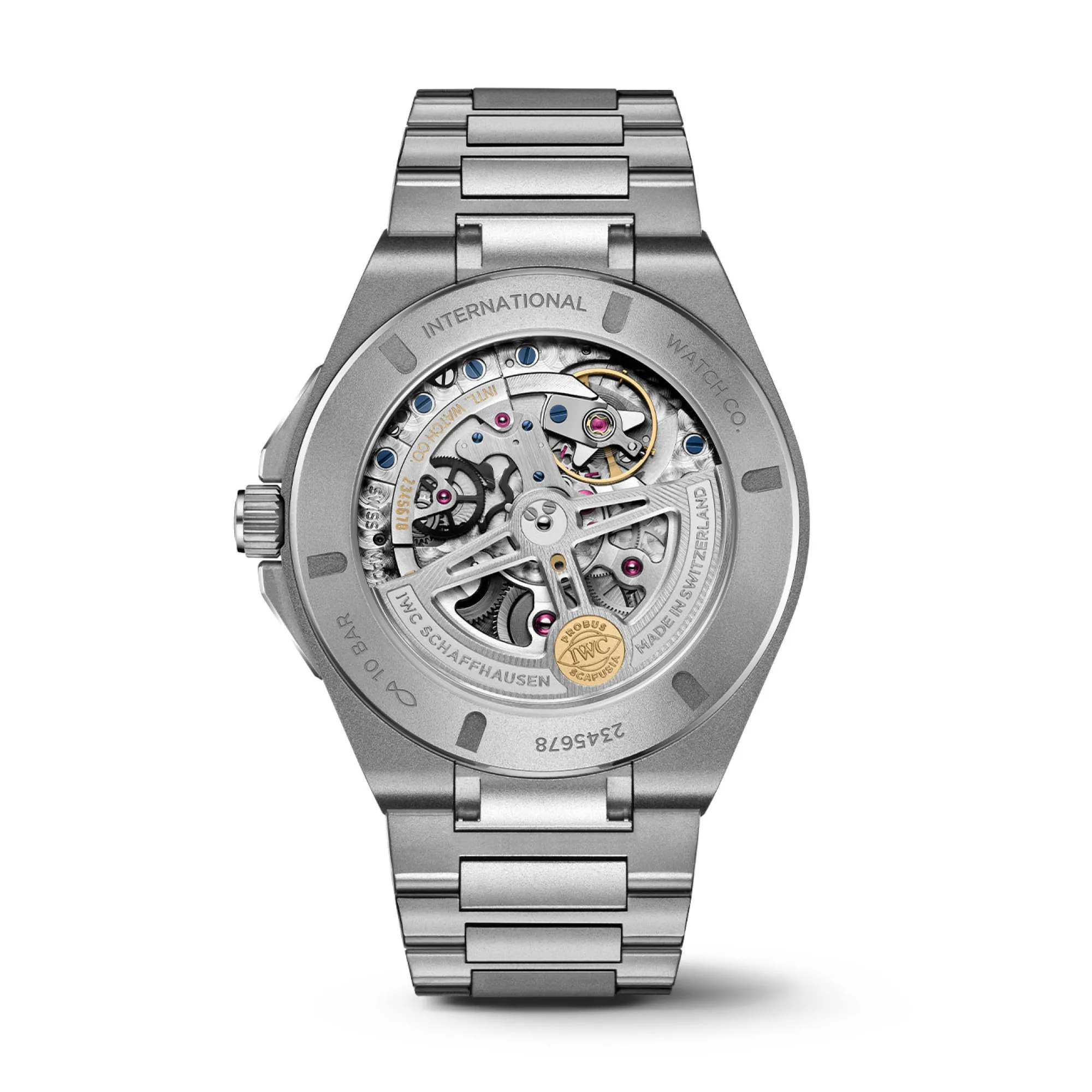 IWC Ingenieur Perpetual Calendar Gray Dial Watch, 41.6mm Best