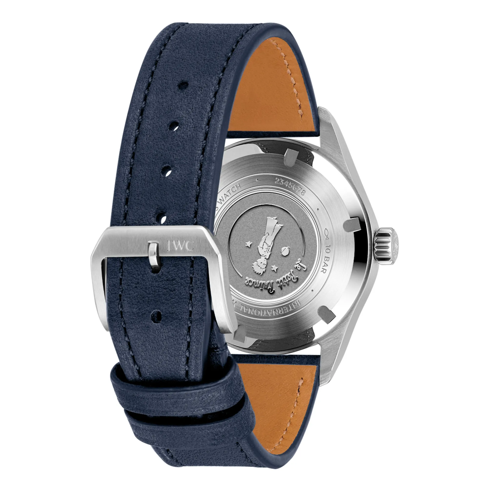 IWC Pilot's Automatic Le Petit Prince Blue Dial Watch, 36mm Outlet