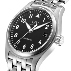 IWC Pilot’s Watch Automatic Black Dial Watch, 36mm Hot