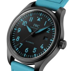 IWC Pilot's Watch Automatic 41 George Russell Black Dial Watch, 41mm New