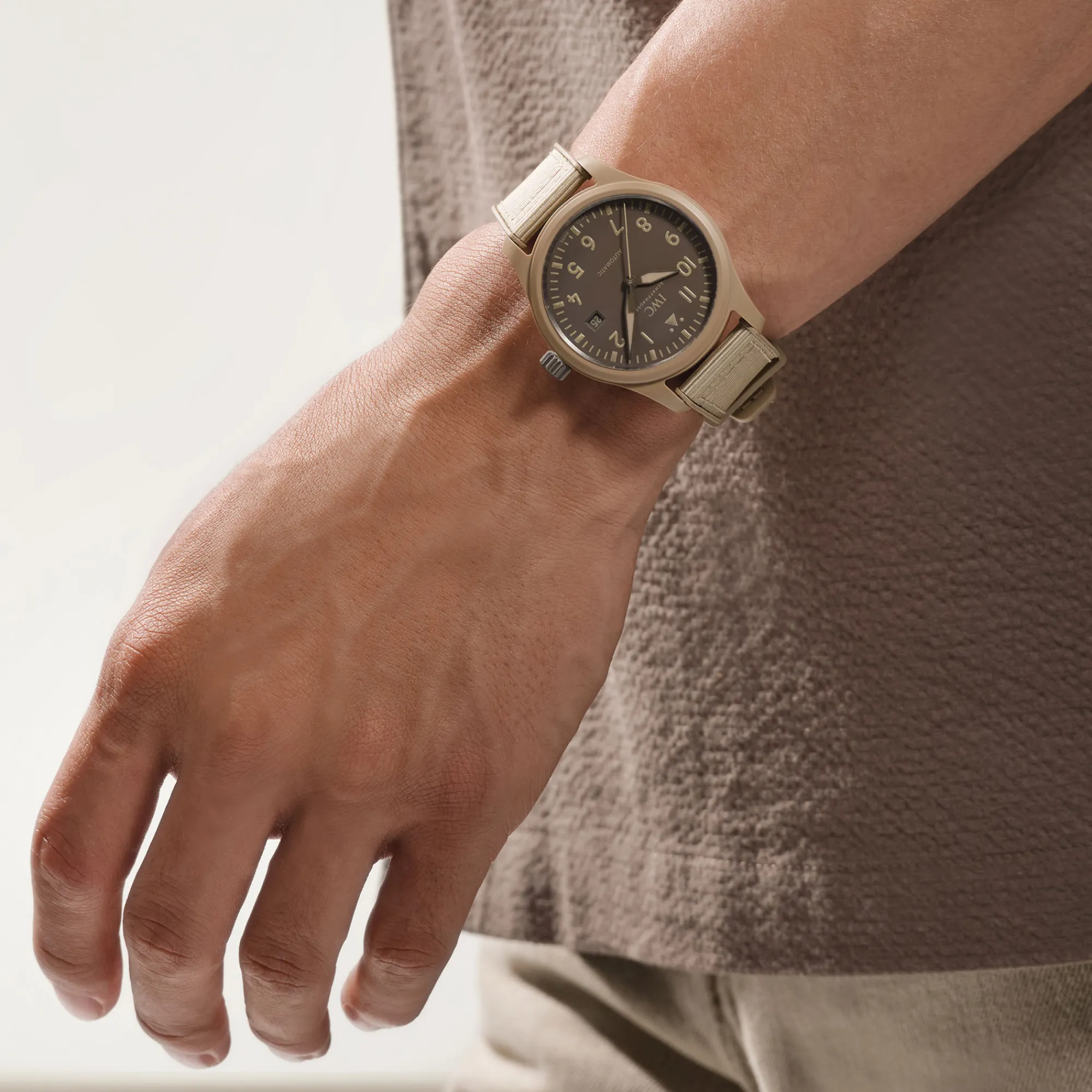 IWC Pilot's Watch Automatic 41 TOP GUN Mojave Desert Brown Dial Watch, 41mm Clearance