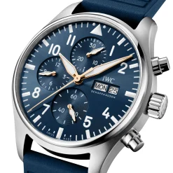 IWC Pilot's Watch Chronograph Le Petit Prince Blue Dial Watch, 43mm Online