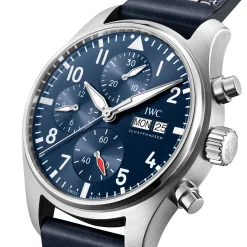 IWC Pilot’s Watch Chronograph 41 Blue Dial Watch, 41mm Outlet