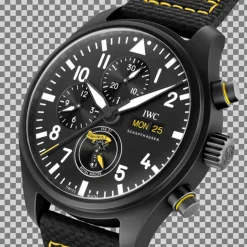 IWC Pilot’s Watch Chronograph Edition Royal Maces Black Dial Watch, 44.5mm New