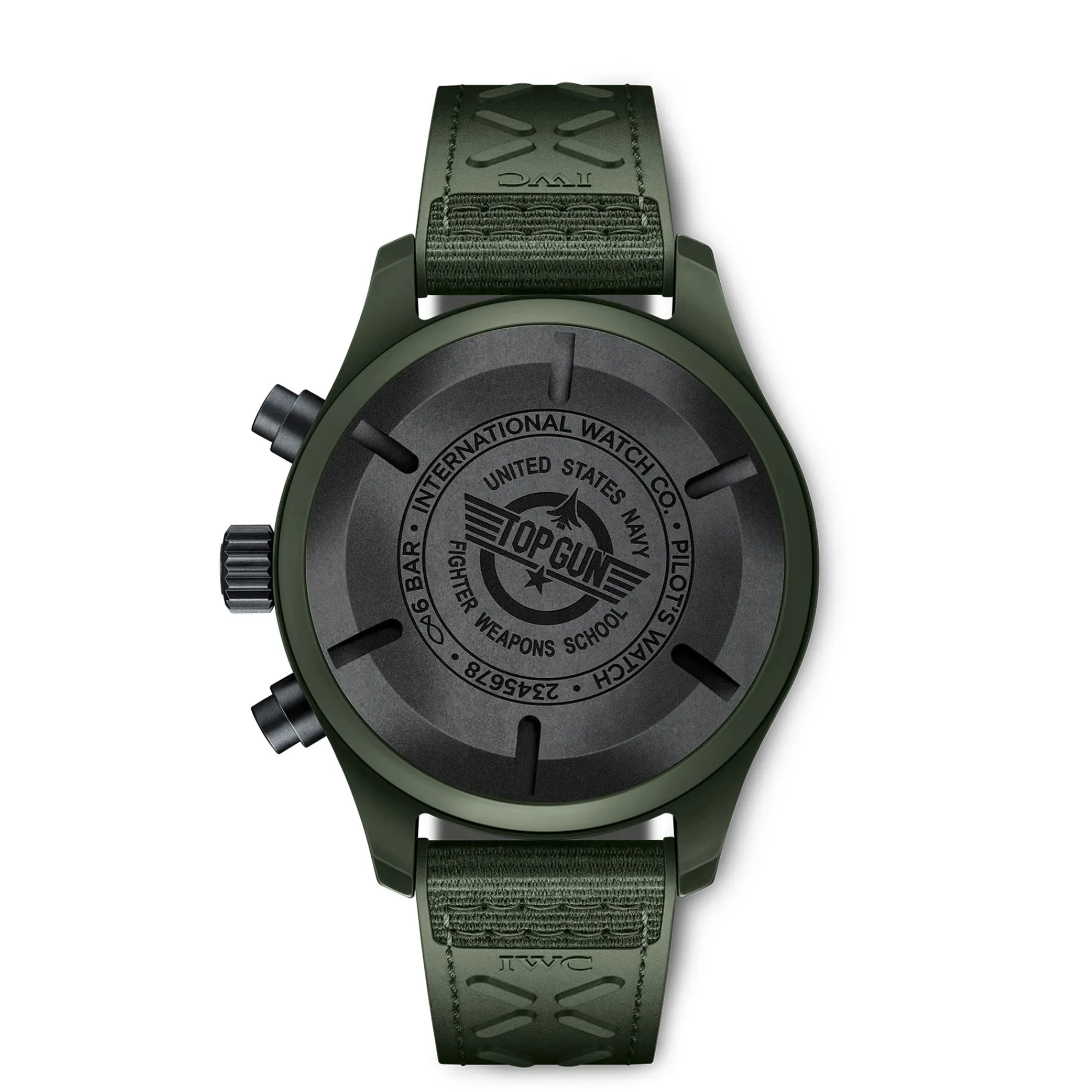 IWC Pilot’s Watch Chronograph TOP GUN Edition “Woodland” Green Dial Watch, 44.5mm New
