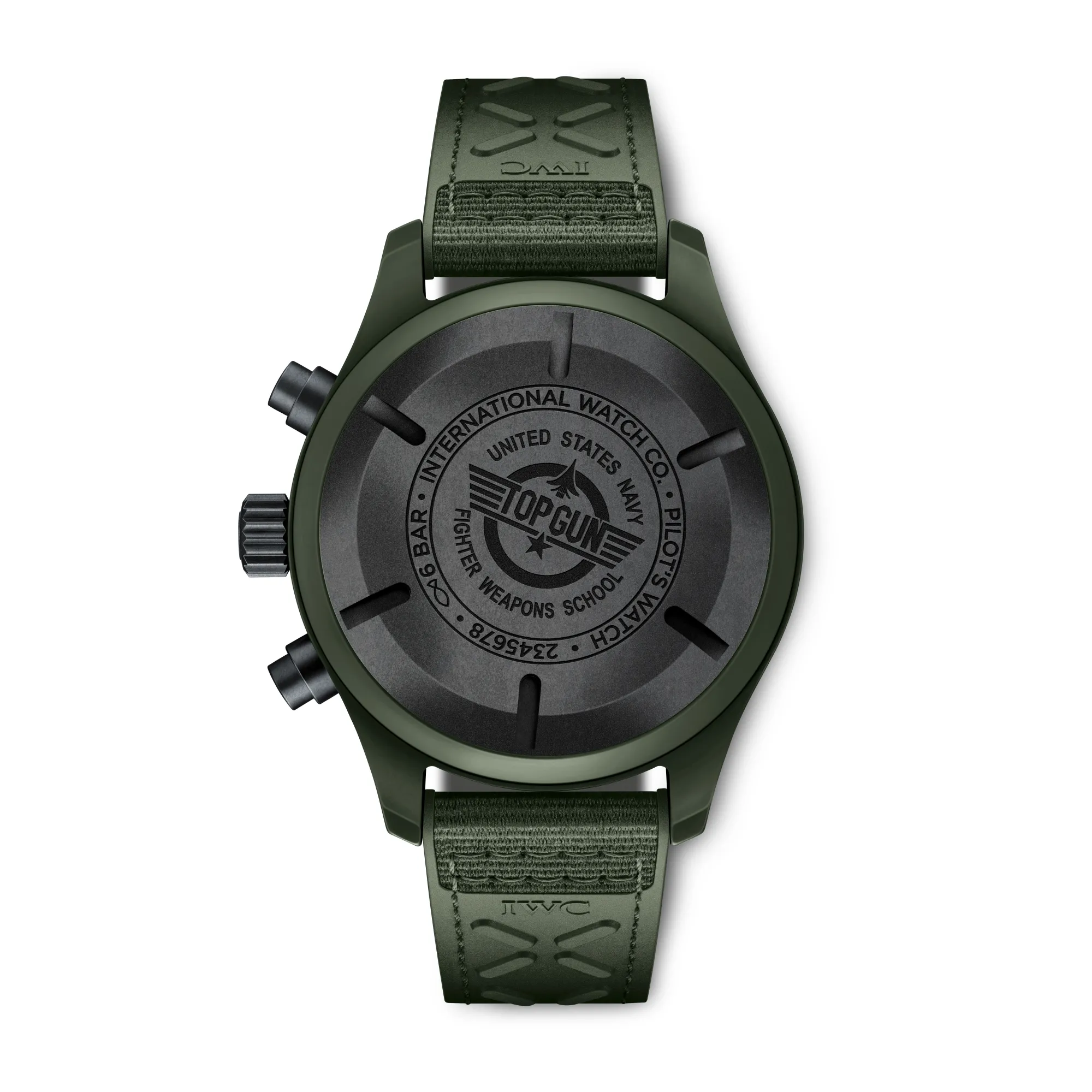 IWC Pilot’s Watch Chronograph TOP GUN Edition “Woodland” Green Dial Watch, 44.5mm Outlet