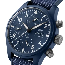 IWC Pilot's Watch Chronograph 41 TOP GUN Oceana Blue Dial Watch, 41mm Discount