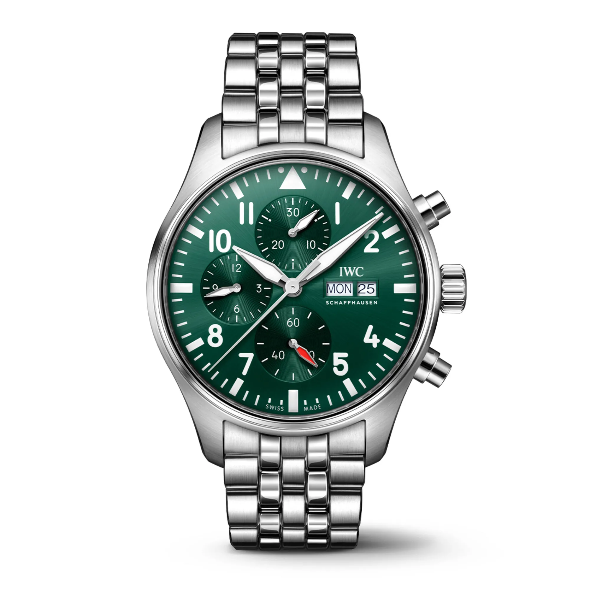 IWC Pilot's Watch Chronograph Green Dial Watch, 43mm Hot