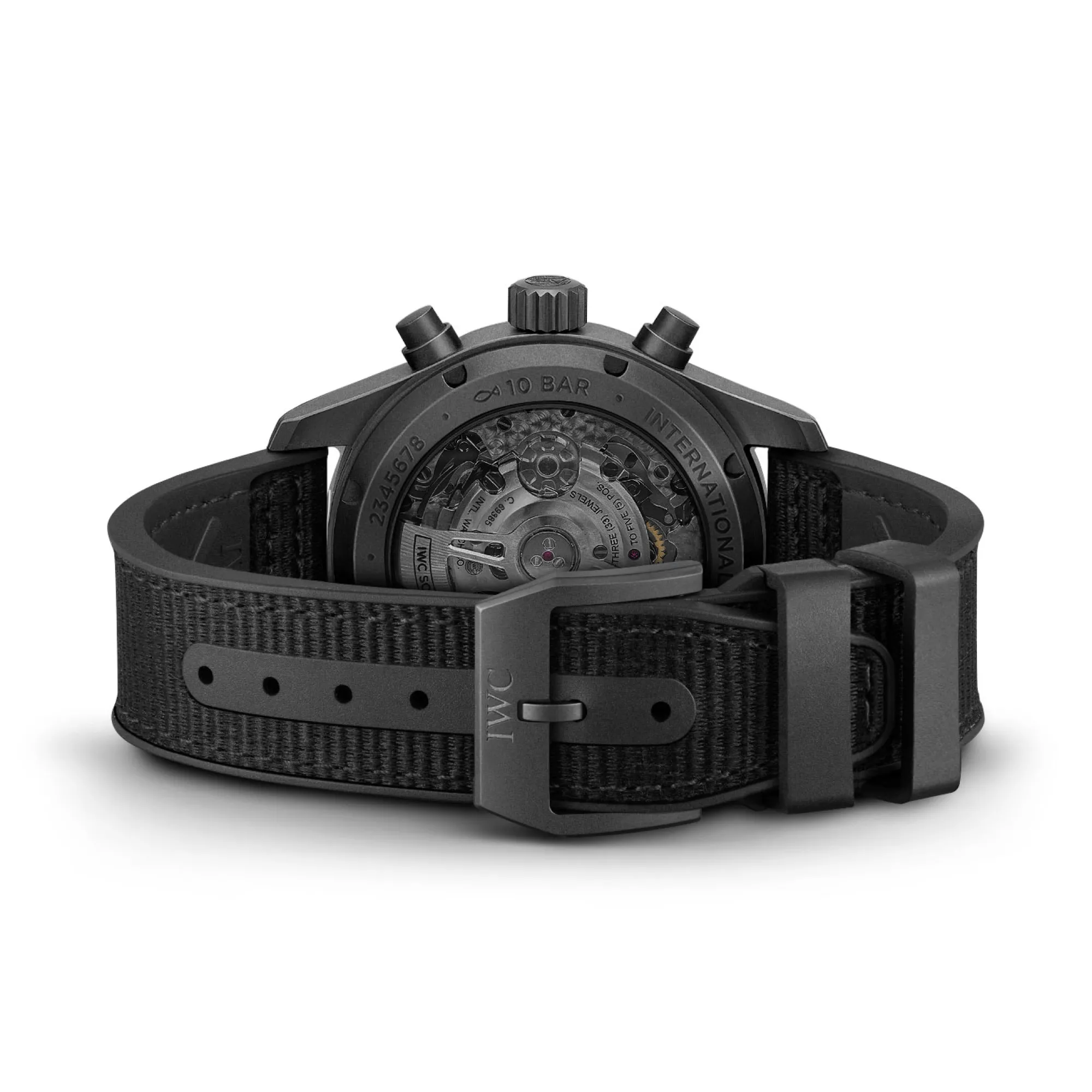 IWC Pilot’s Watch Chronograph 41 TOP GUN Ceratanium® Black Dial Watch, 41mm Clearance