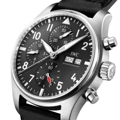 IWC Pilot's Watch Chronograph 41Black Dial Watch, 41mm Online