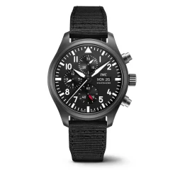 IWC Pilot’s Watch Chronograph TOP GUN Black Dial Watch, 44.5mm Best