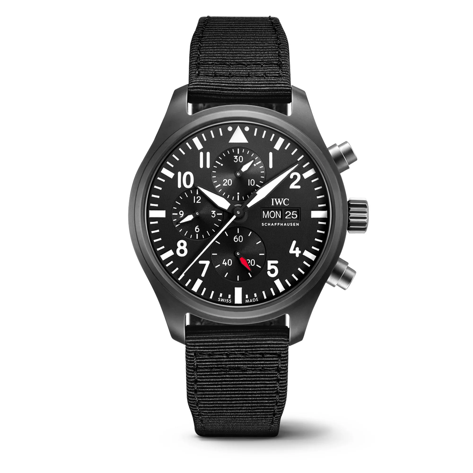 IWC Pilot’s Watch Chronograph TOP GUN Black Dial Watch, 44.5mm Best