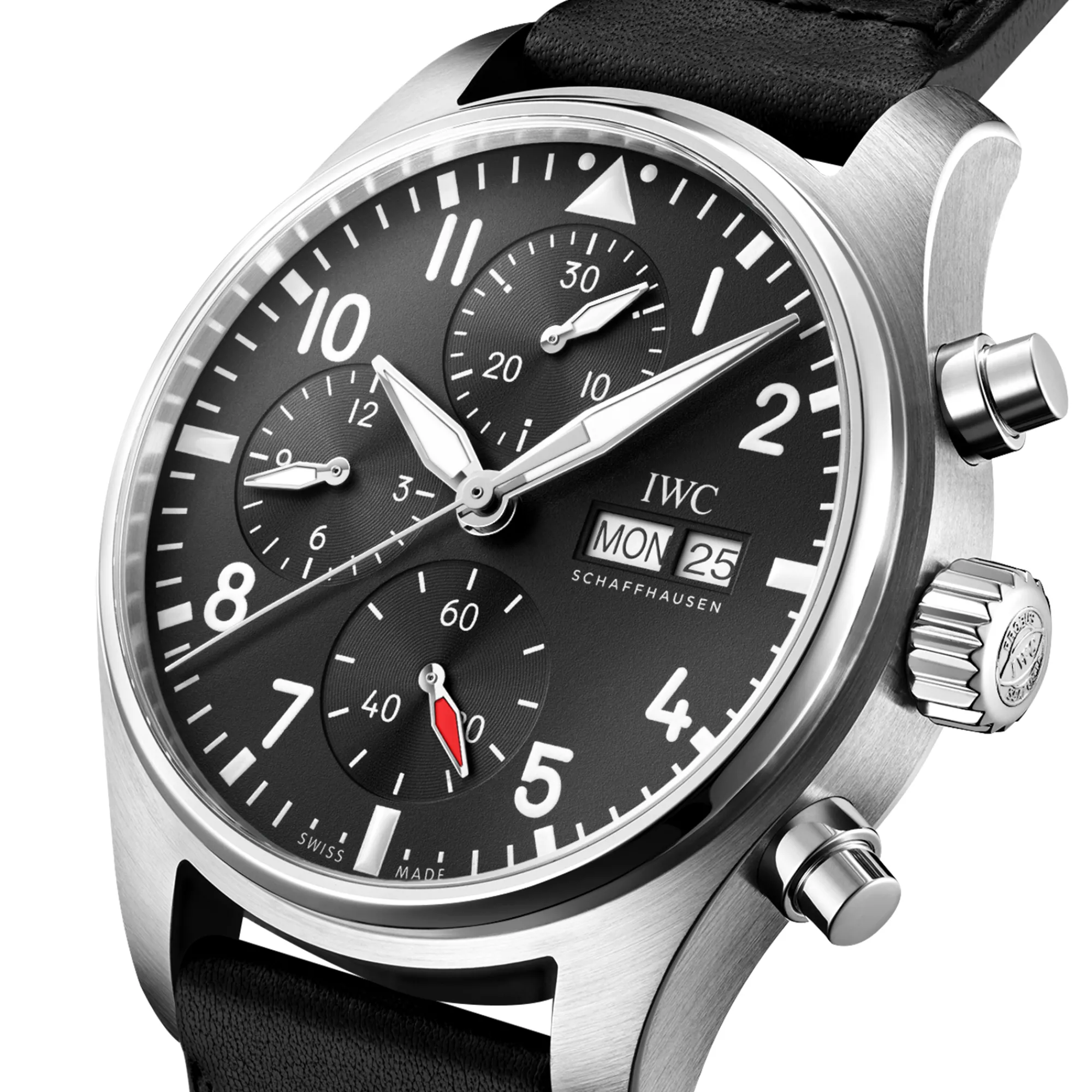 IWC Pilot’s Watch Chronograph Black Dial Watch, 41mm Discount