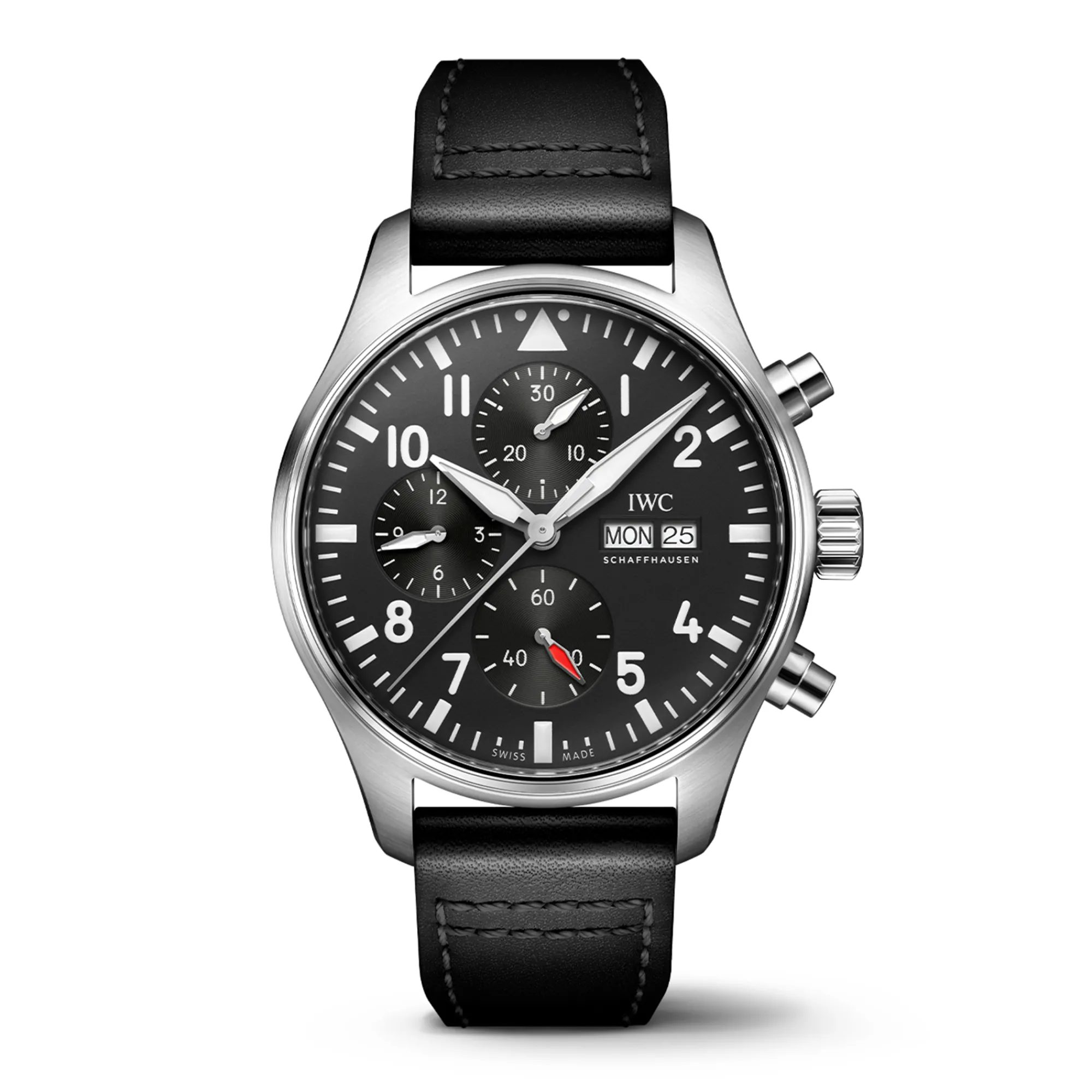 IWC Pilot's Watch Chronograph Black Dial Watch, 43mm Hot