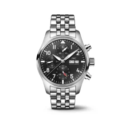 IWC Pilot’s Watch Chronograph Black Dial Watch, 41mm New