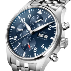IWC Pilot's Watch Chronograph Blue Dial Watch, 43mm Sale