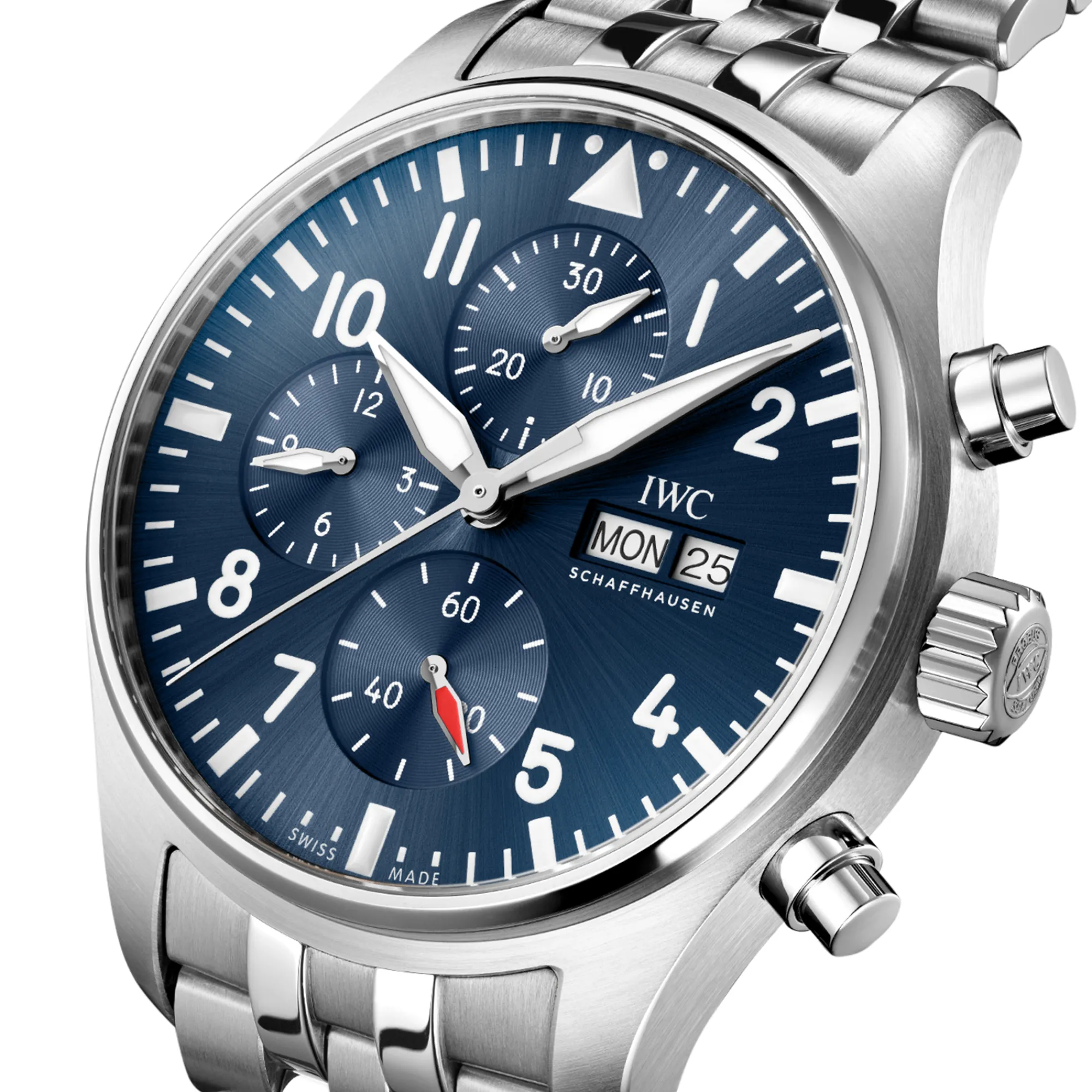 IWC Pilot's Watch Chronograph Blue Dial Watch, 43mm Sale