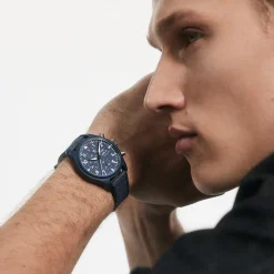 IWC Pilot's Watch Chronograph 41 TOP GUN Oceana Blue Dial Watch, 41.9mm New