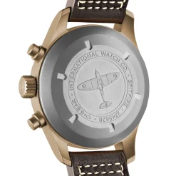 IWC Pilot's Watch Green Dial Bronze Chronograph Spitfire, 41mm Best