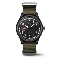 IWC Pilot’s Watch Mark XVIII Top Gun Edition “SFTI” Black Dial Watch, 41mm Outlet