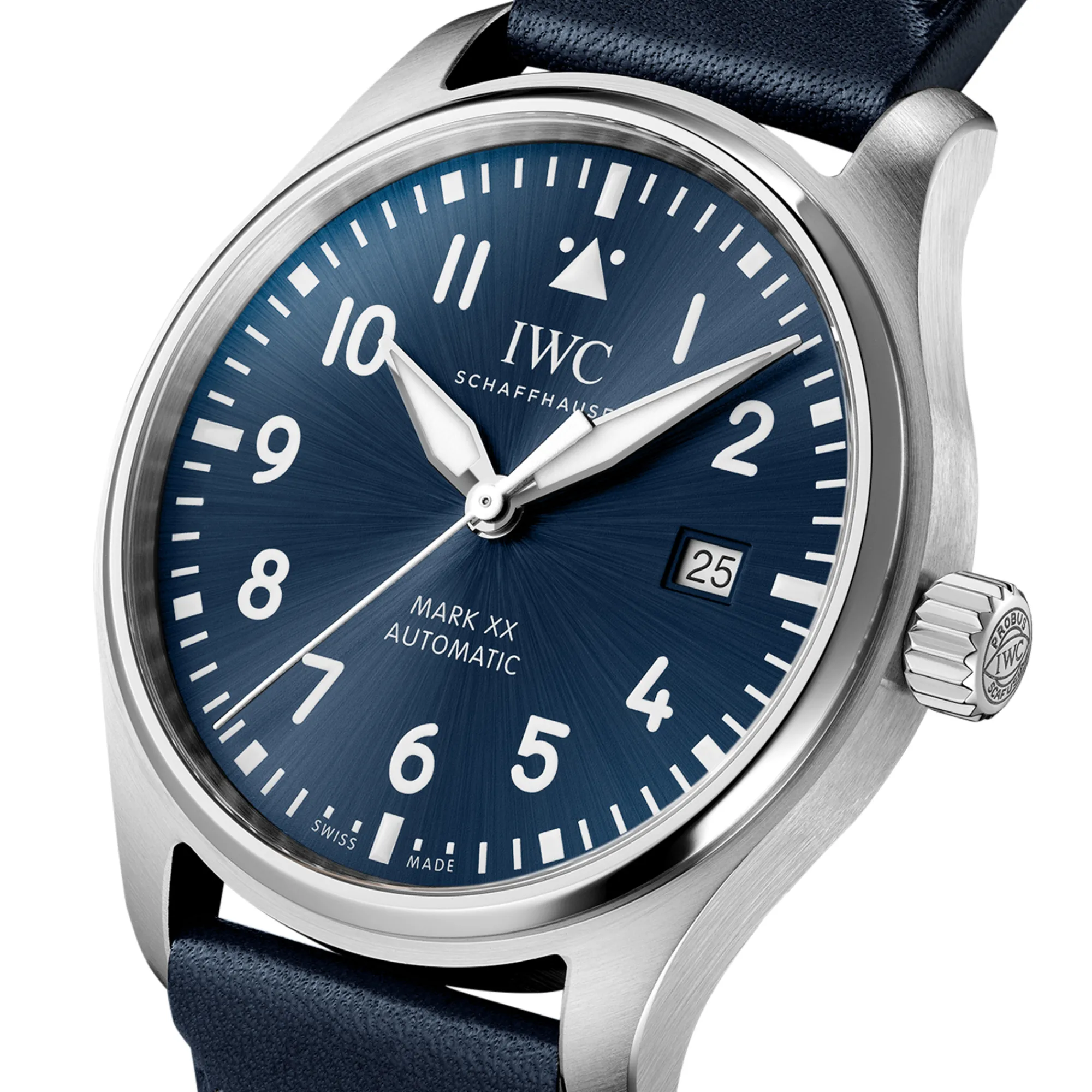 IWC Pilot's Watch Mark XX Blue Dial Watch, 40mm Outlet
