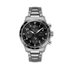 IWC Pilot’s Watch Performance Chronograph 41 AMG Black Dial Watch, 41mm New