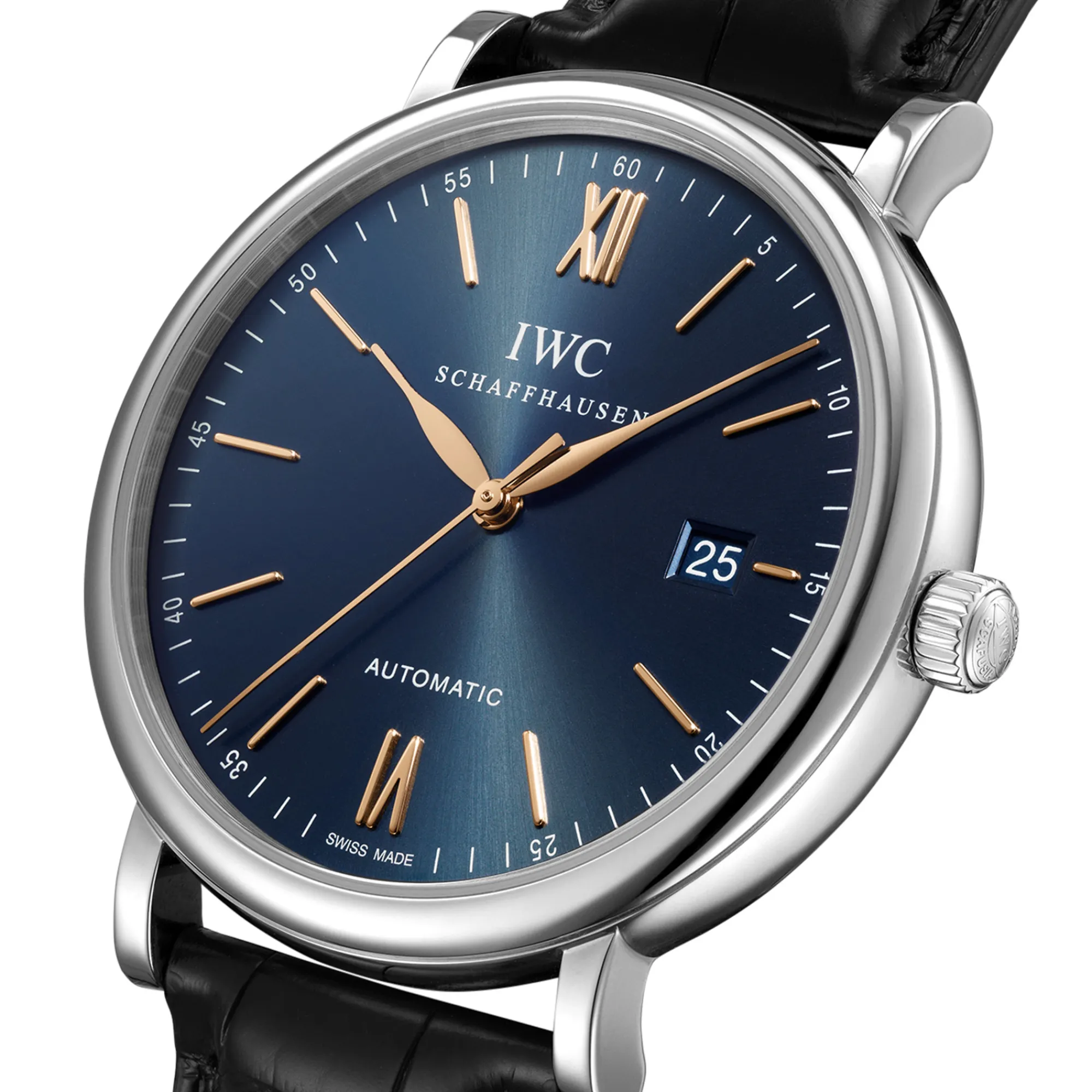 IWC Portofino Automatic Blue Dial Watch, 40mm Sale