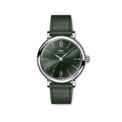 IWC Portofino Automatic 34 Green Dial Watch, 34mm Discount