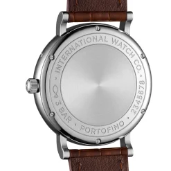 IWC Portofino Automatic Moon Phase Silver Dial Watch, 41mm Outlet