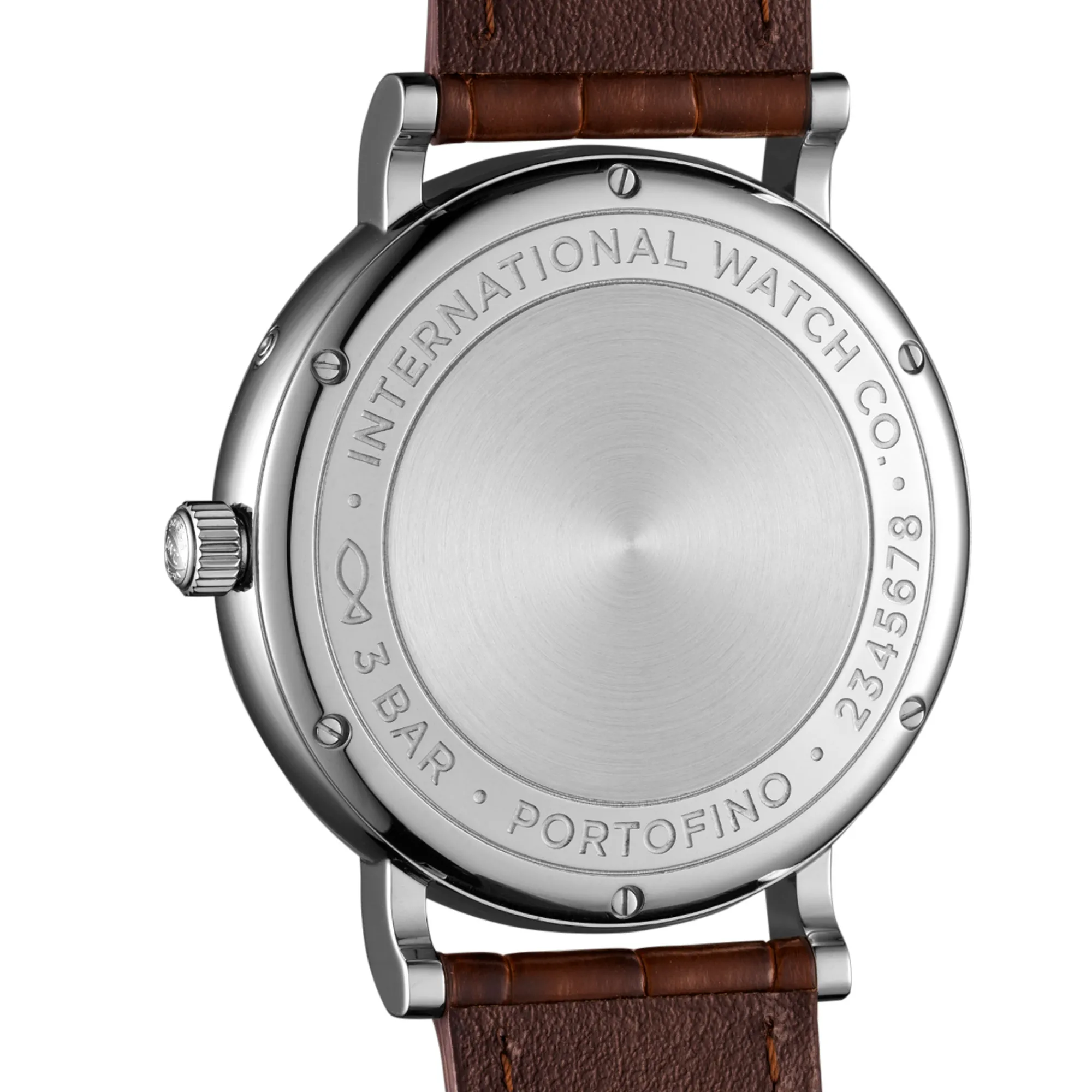 IWC Portofino Automatic Moon Phase Silver Dial Watch, 41mm Outlet