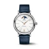 IWC Portofino Automatic Moon Phase 37 Silver Dial Watch, 37.1mm Clearance