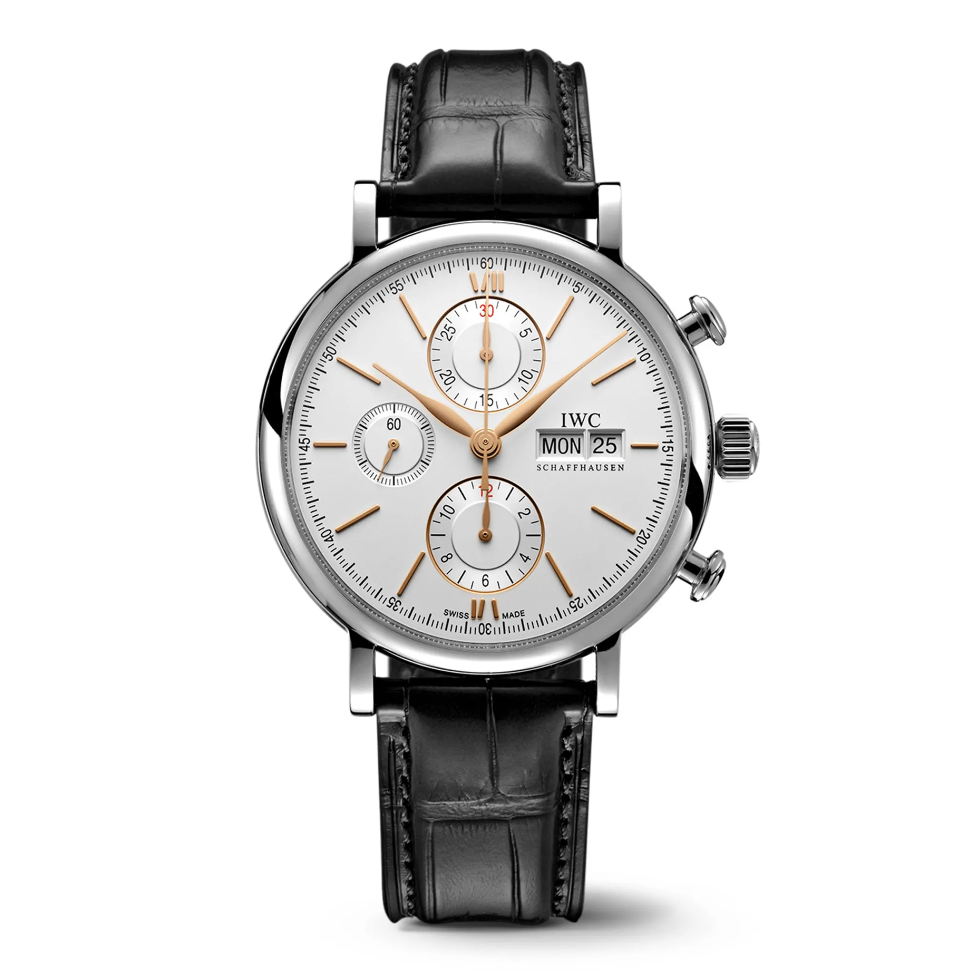 IWC Portofino Chronograph Silver Dial Watch, 42mm Hot