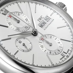 IWC Portofino Chronograph Silver Dial Watch, 42mm Hot