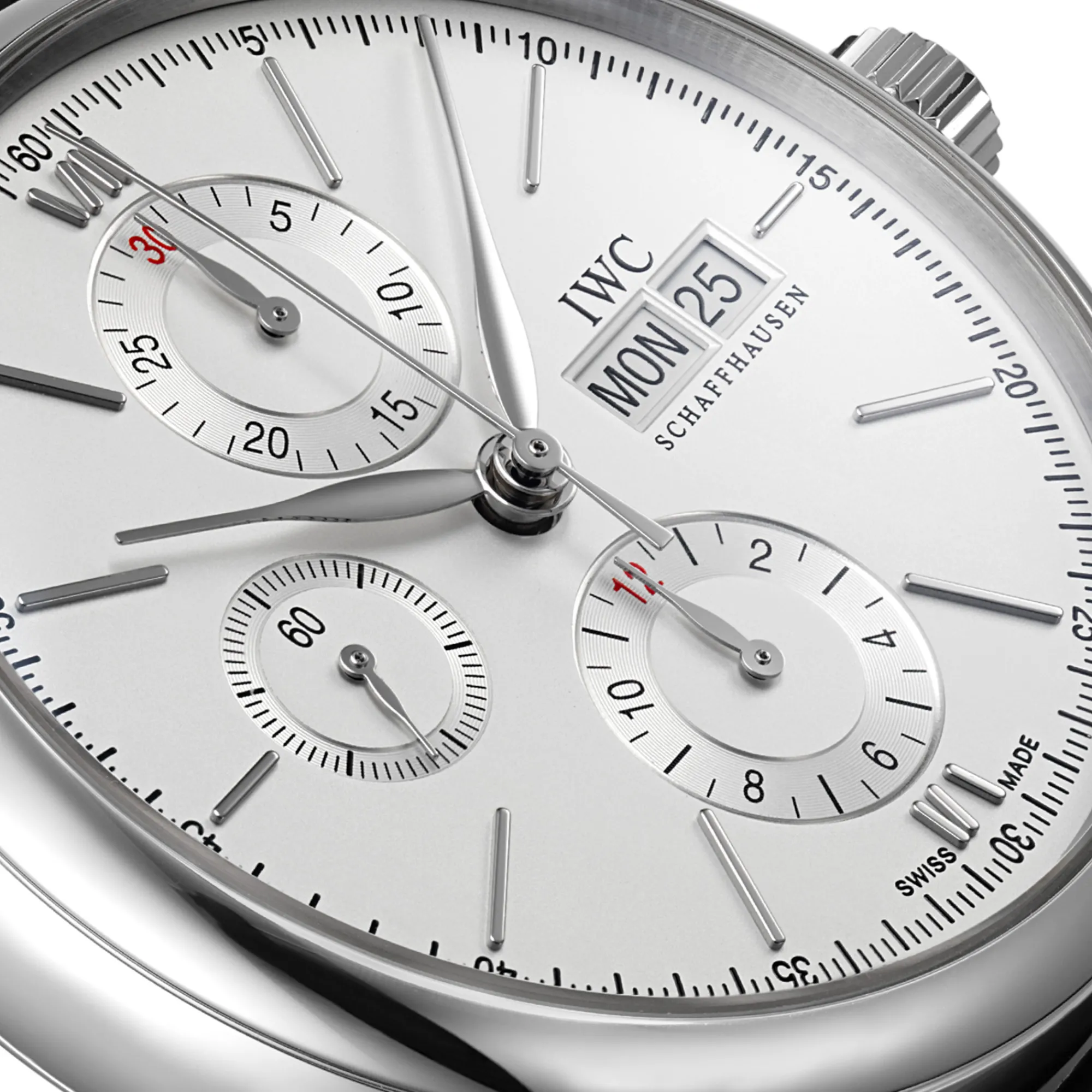 IWC Portofino Chronograph Silver Dial Watch, 42mm Hot