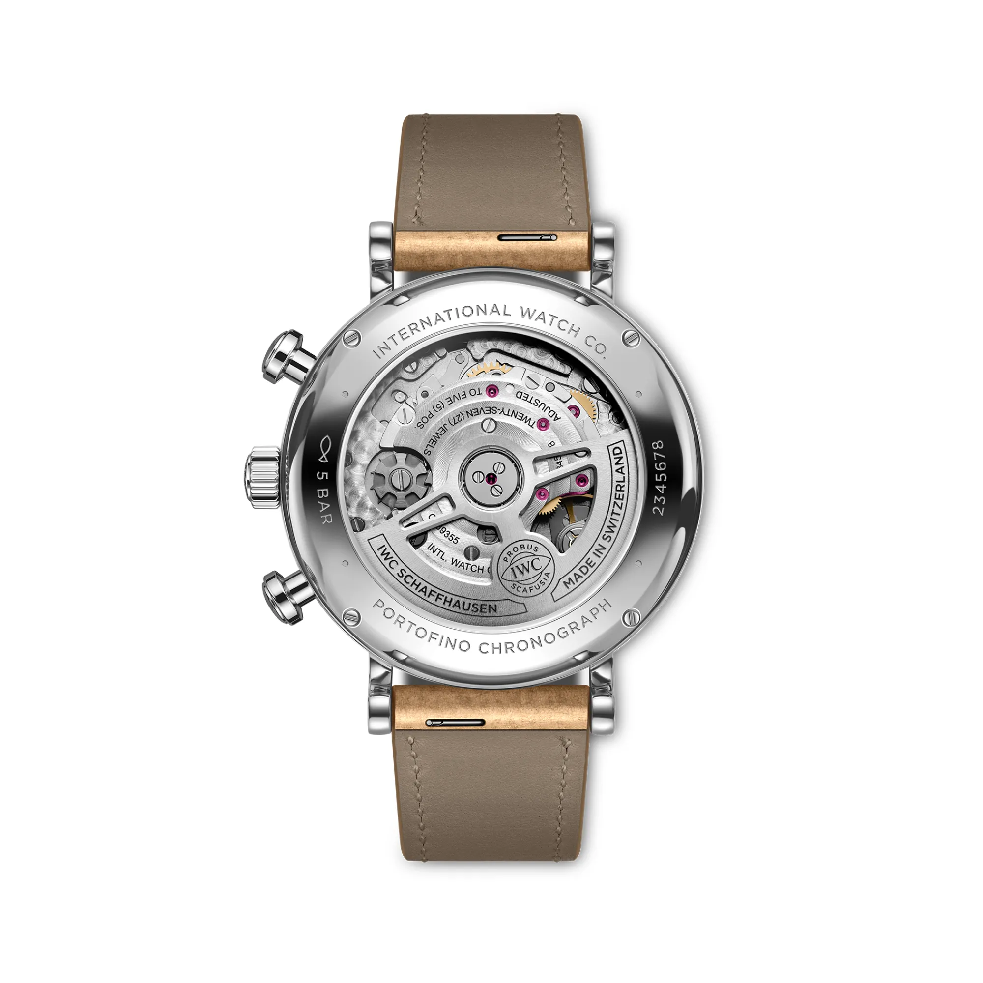IWC Portofino Chronograph 39 White Dial Watch, 39mm Clearance