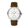 IWC Portofino Hand-Wound Eight Days White Dial Watch, 45mm Discount