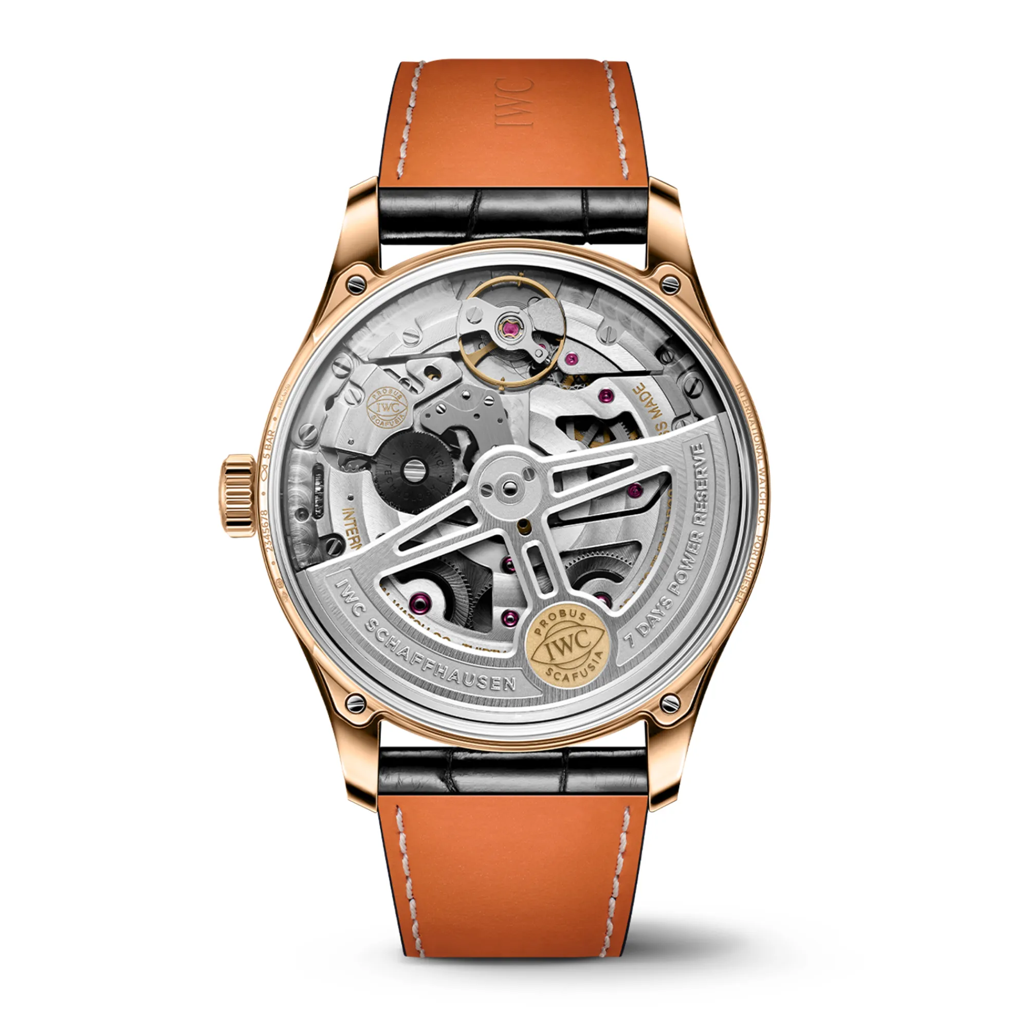 IWC Portugieser Automatic 42 Black Dial Watch, 42.4mm Outlet