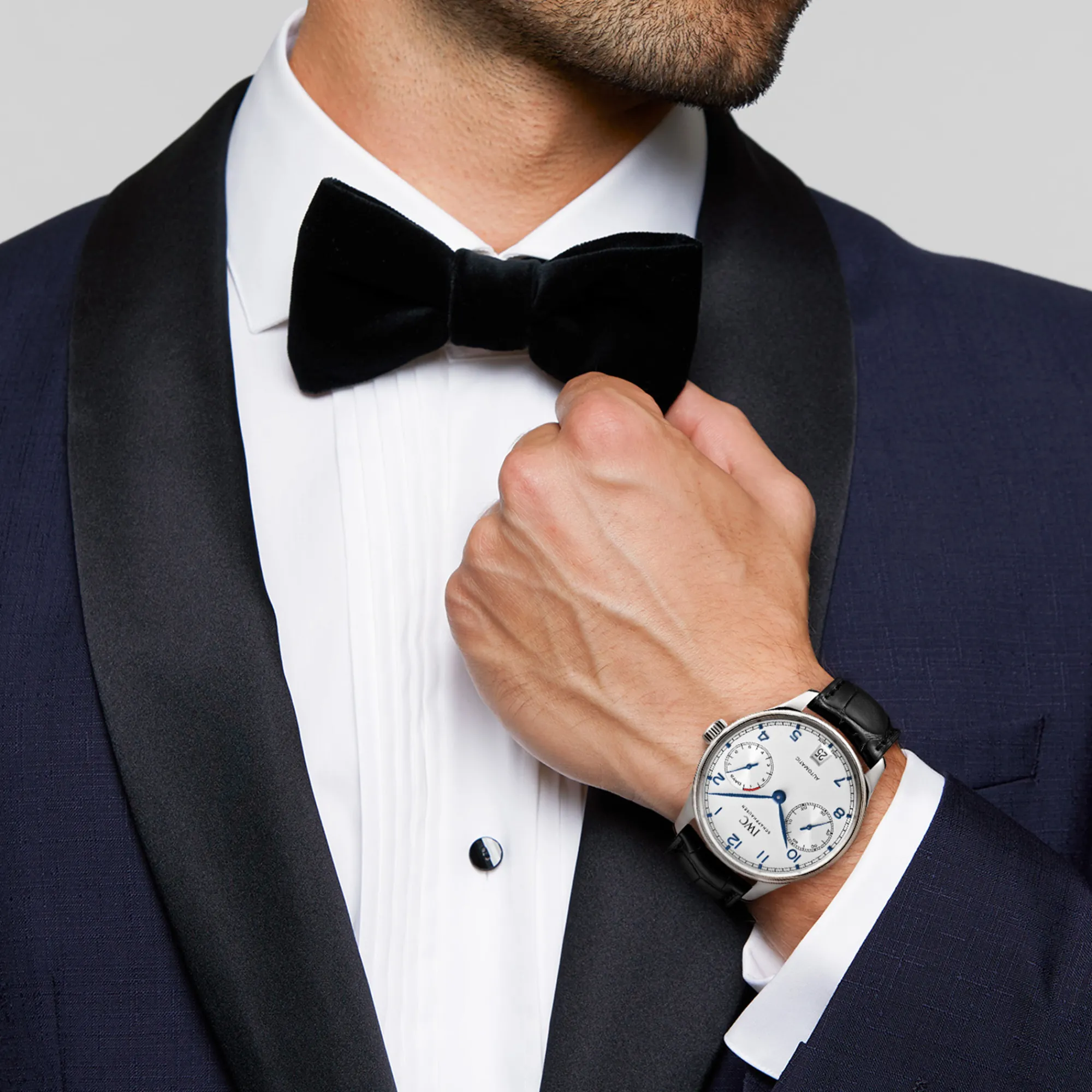 IWC Portugieser Automatic Silver Dial Watch, 42.3mm Best