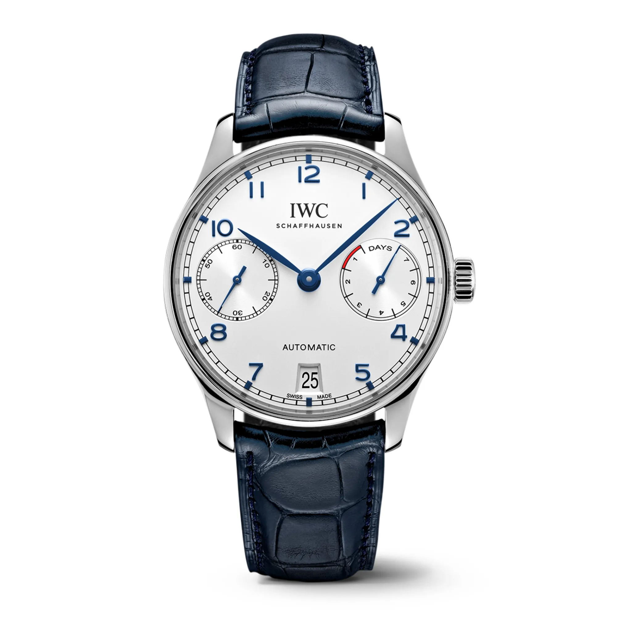 IWC Portugieser Automatic Silver Dial Watch, 42.3mm Best