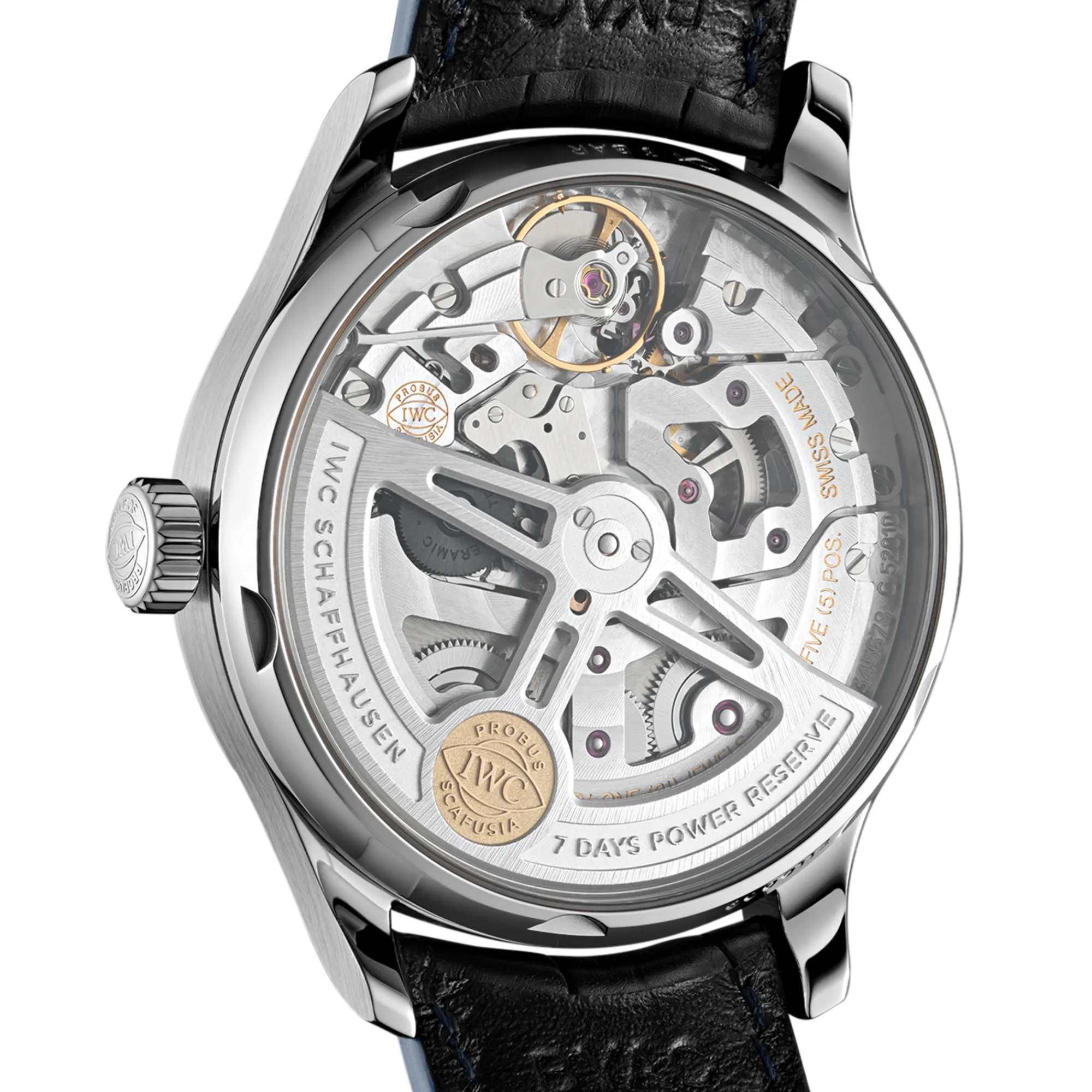 IWC Portugieser Automatic Silver Dial Watch, 42.3mm Best