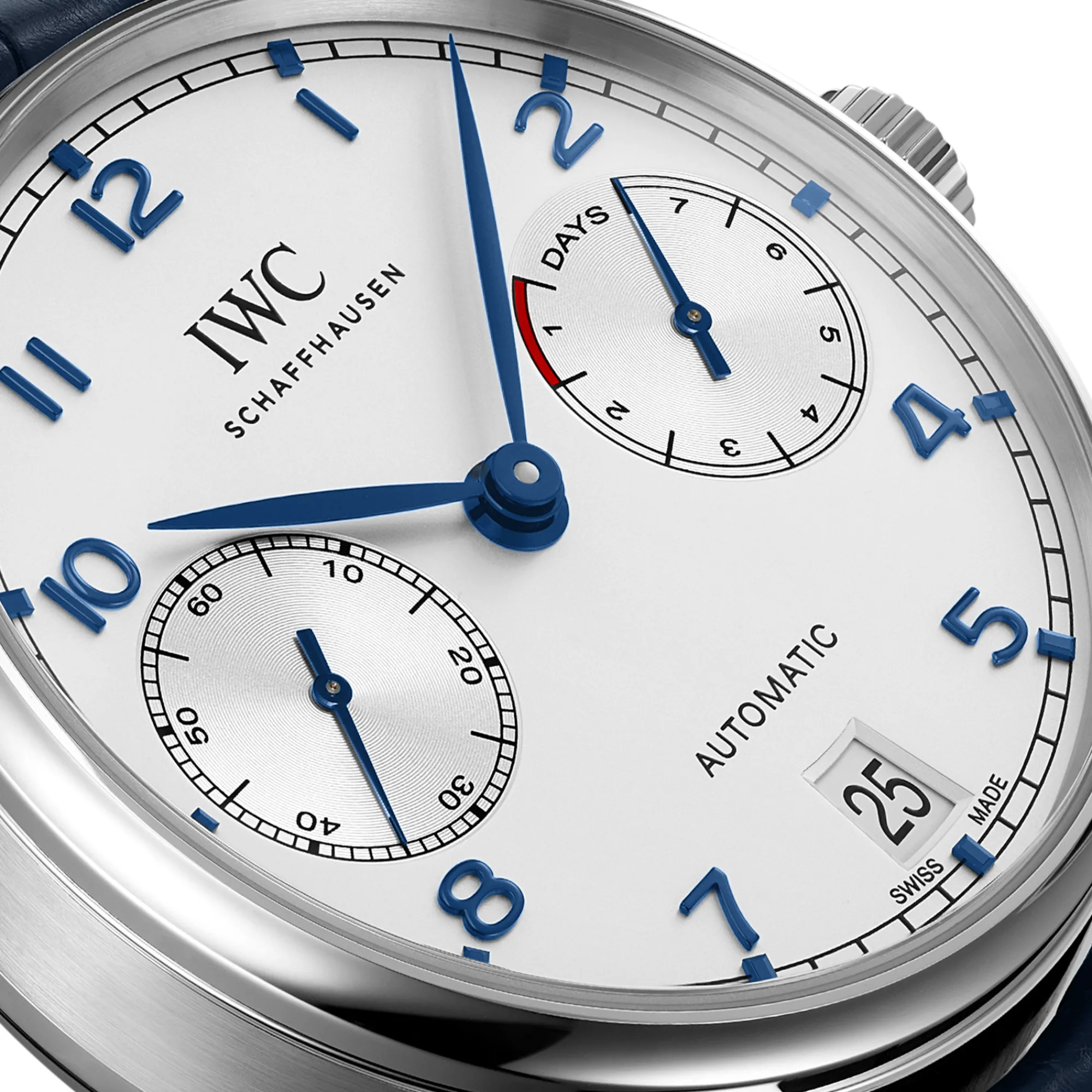IWC Portugieser Automatic Silver Dial Watch, 42.3mm Best