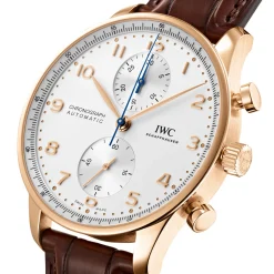IWC Portugieser Chronograph Silver Dial Watch, 41mm Discount