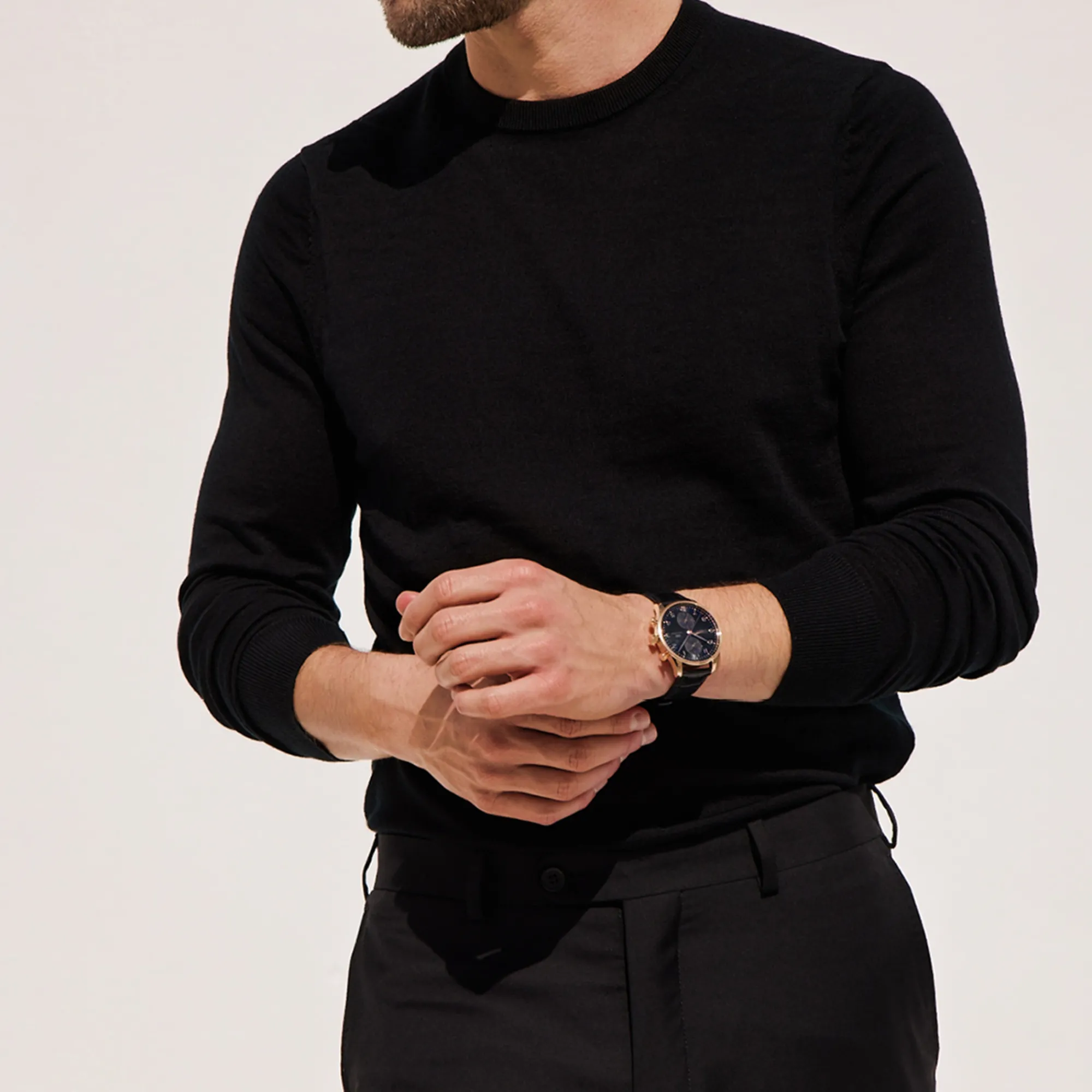 IWC Portugieser Chronograph Black Dial Watch, 41mm Sale