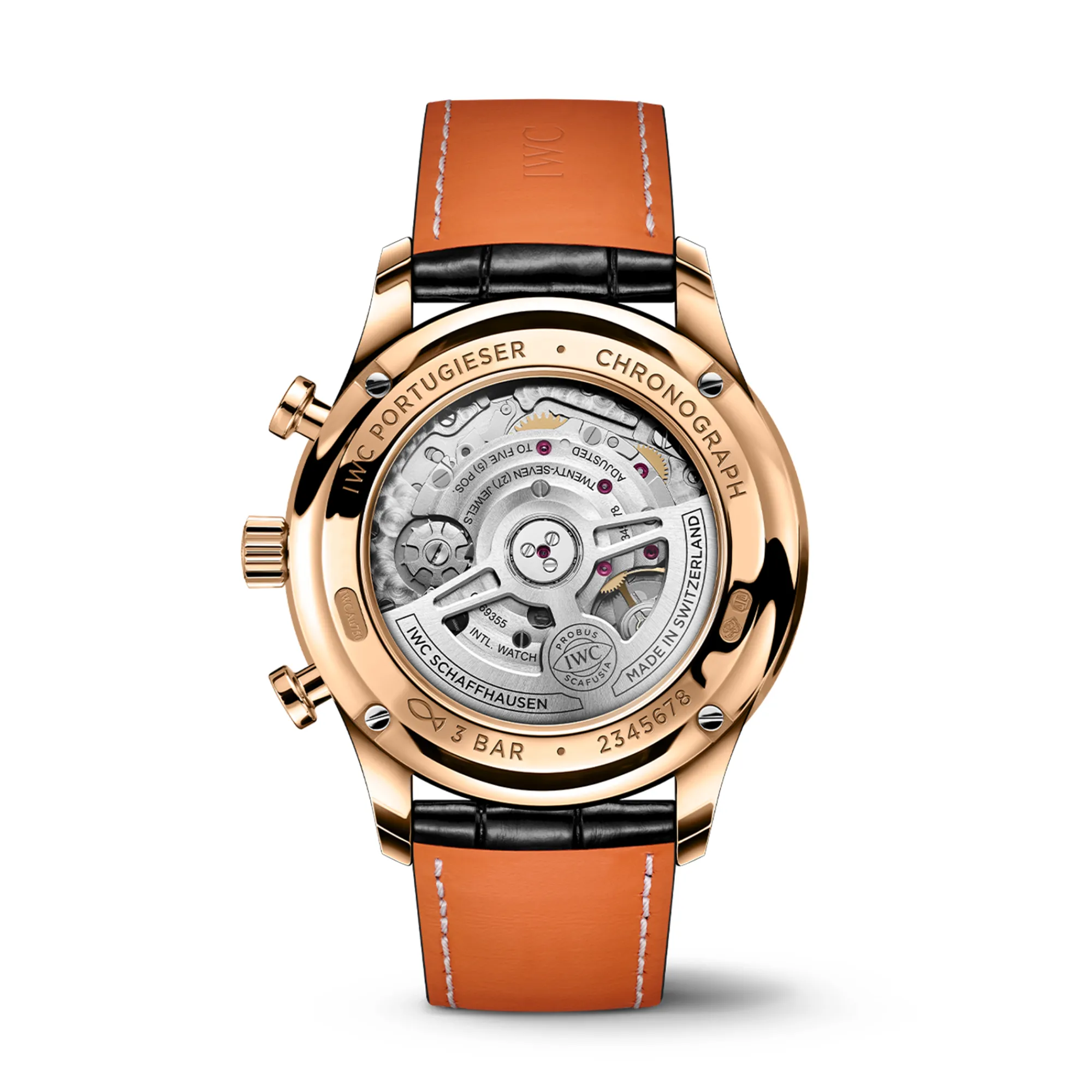 IWC Portugieser Chronograph Black Dial Watch, 41mm Sale